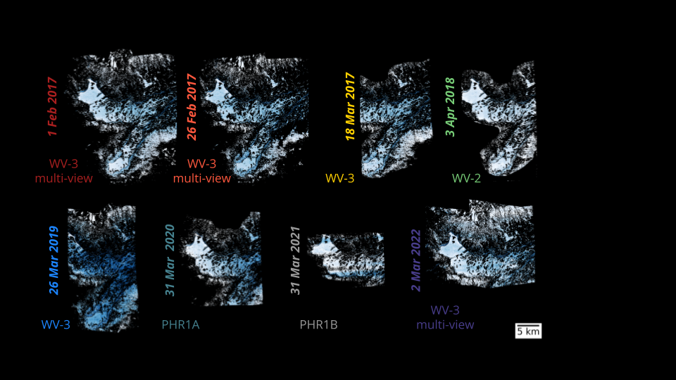 High-Resolution Snow Depth from Satellite Stereo Imagery thumbnail